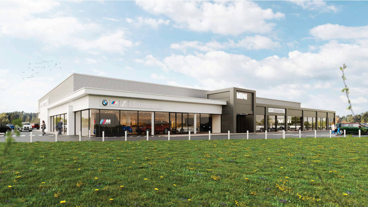 Artist's Impression: Stratstone BMW MINI Derby