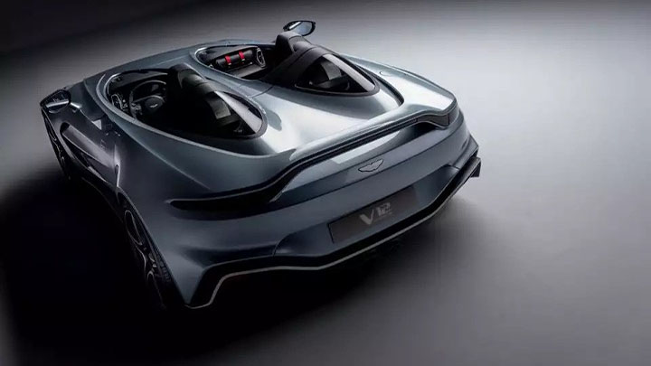aston martin v12 speedster rear quarter