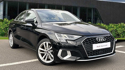 Black Audi A3 Sport
