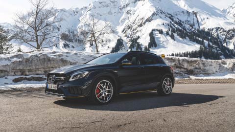 Car in the snow