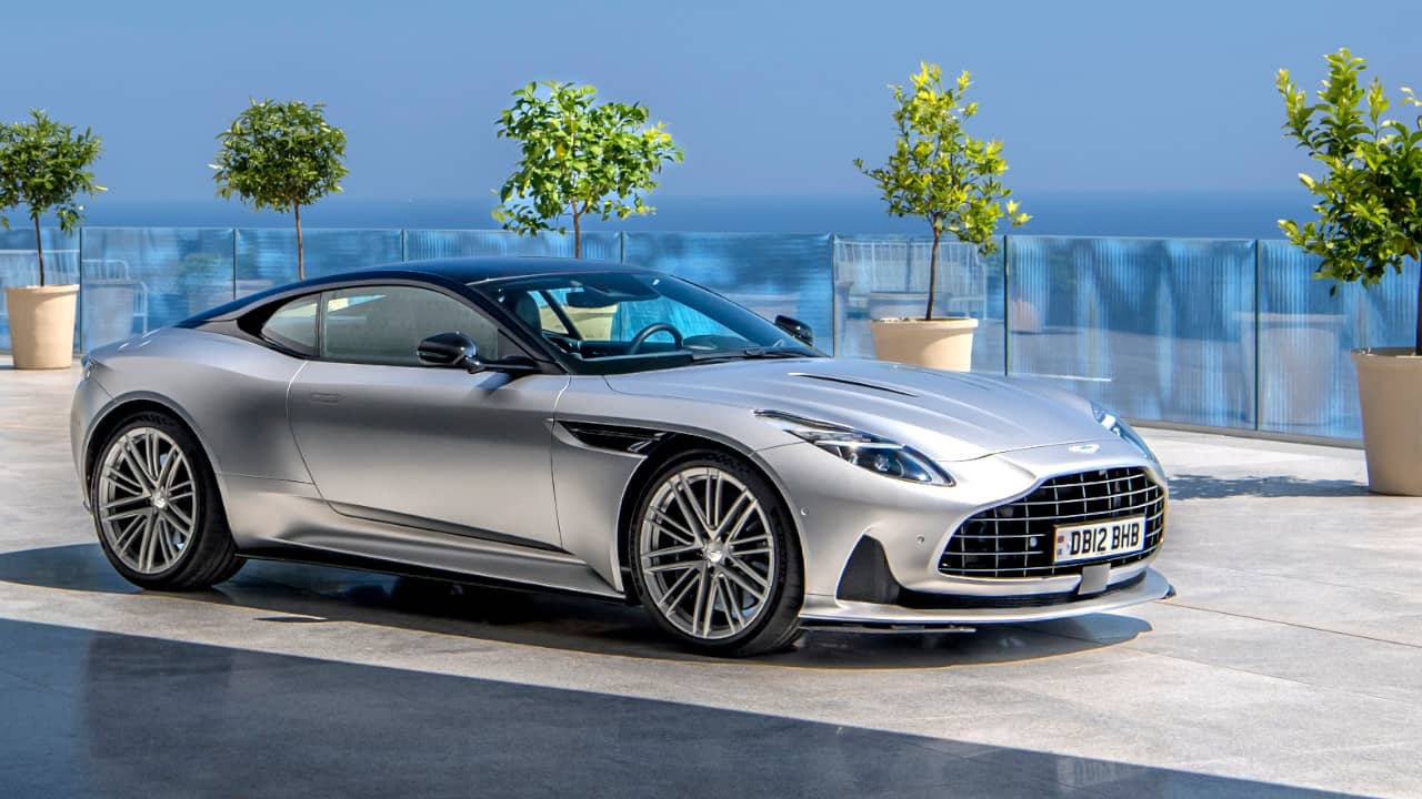 Aston Martin DB12 in Silver 
