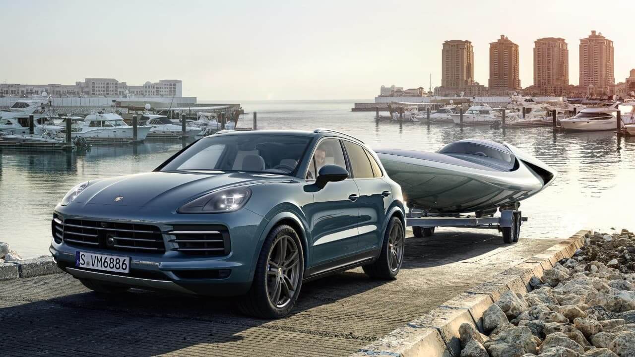 Porsche Cayenne Towing