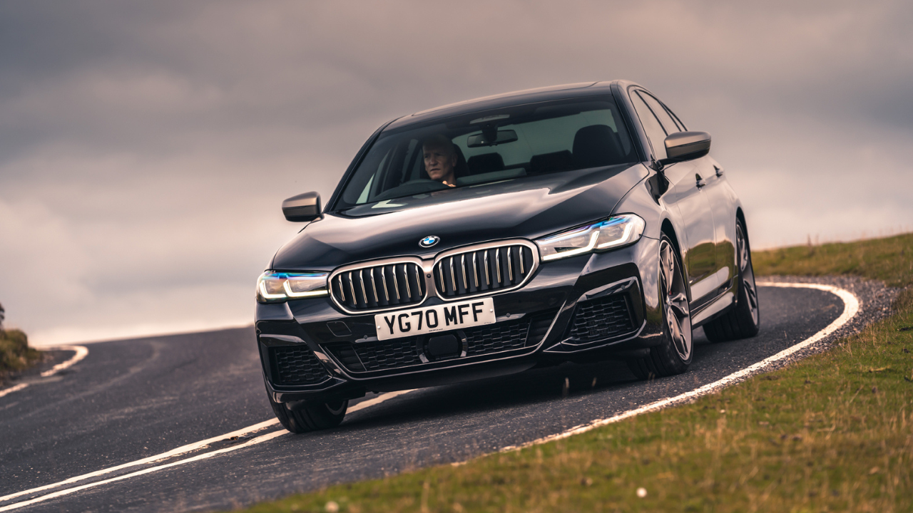 Black BMW M550i