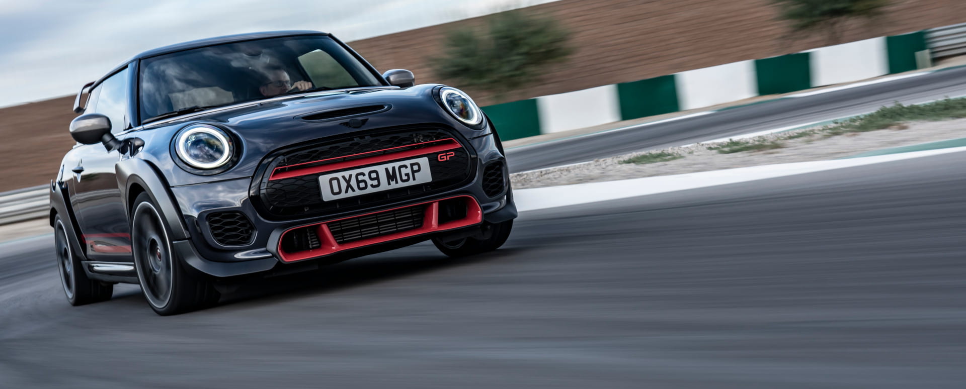 MINI JCW GP Exterior Front Driving Track