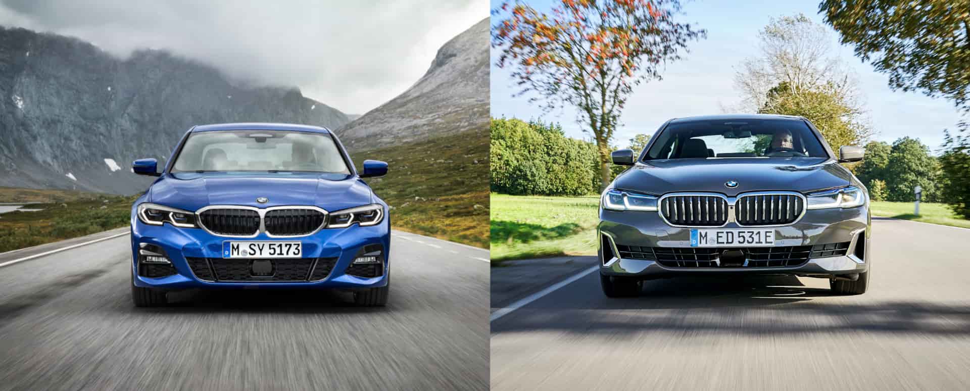 BMW 3 Series and 5 Series Front