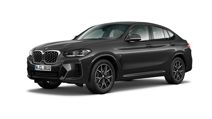 Blue BMW X4 M Sport