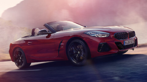 BMW Z4 Driving