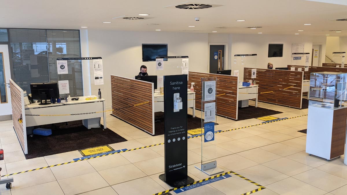 Inside BMW Leeds