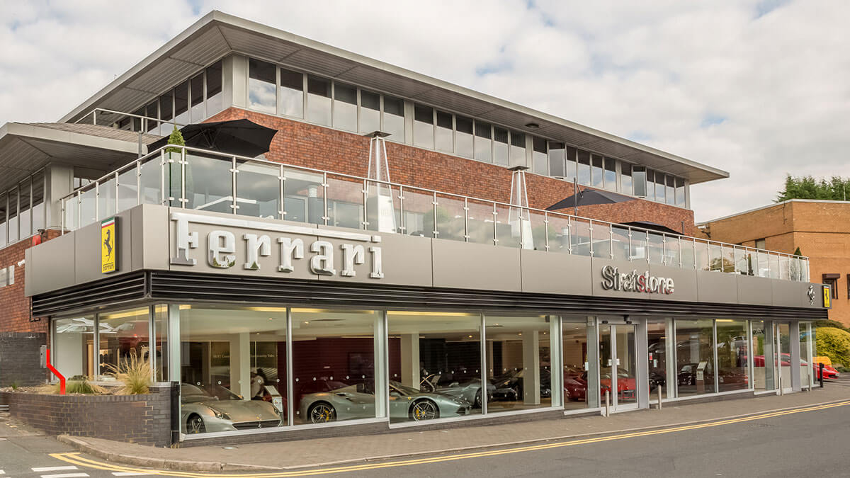 stratstone ferrari manchester