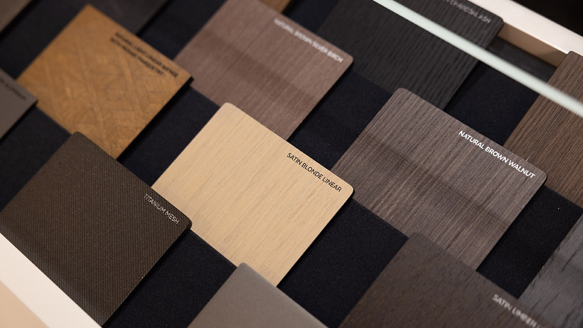 Land Rover Wood Samples