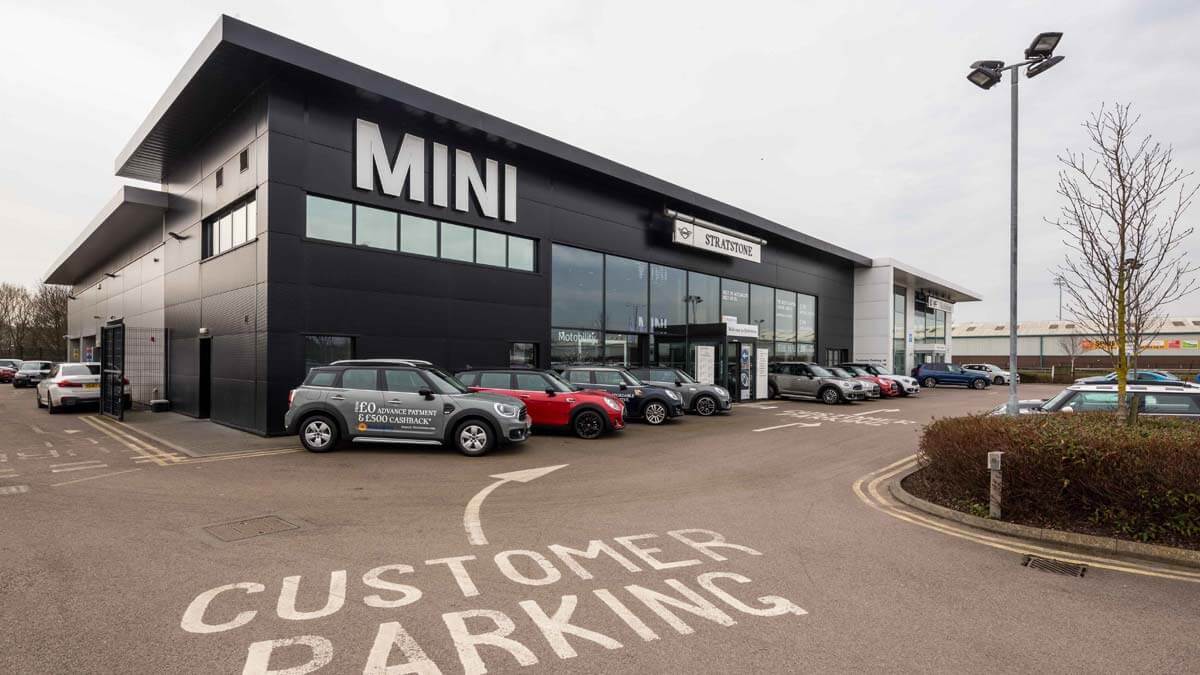 Wide view of MINI Chesterfield
