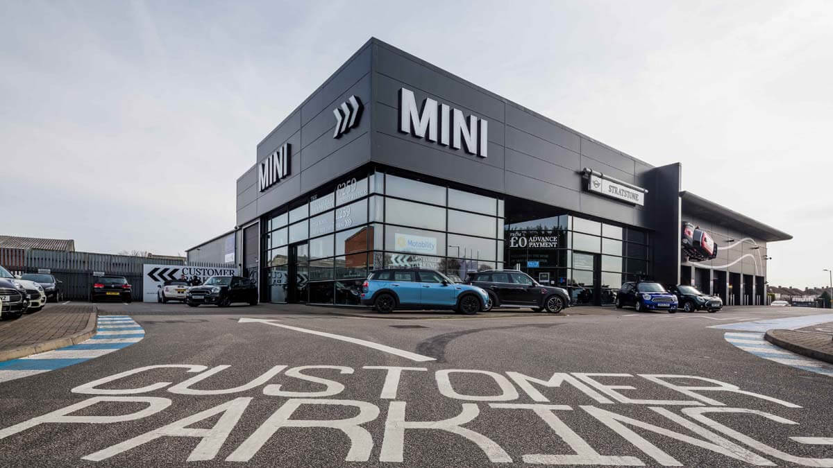 Outside MINI Doncaster