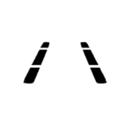 Lane departure warning icon