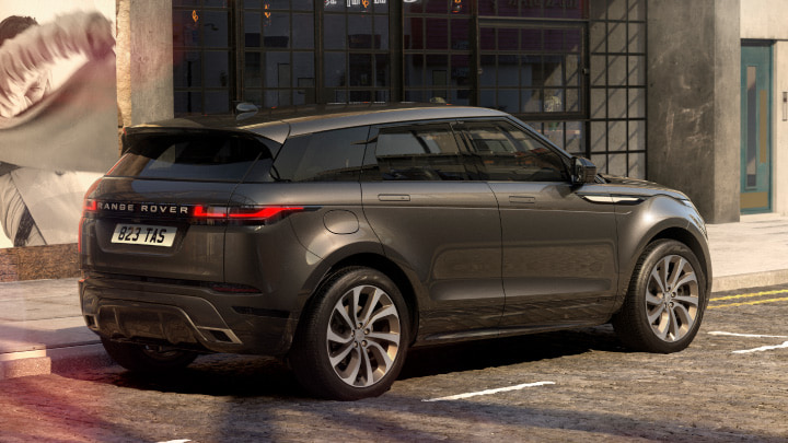 Black Range Rover Evoque Hoxton Edition Exterior Rear