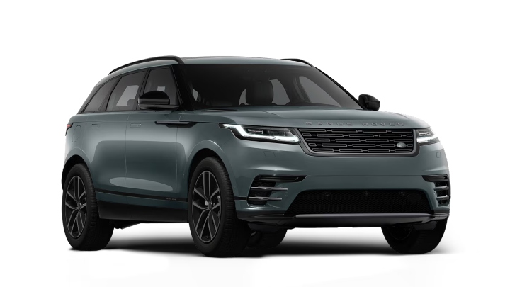 Blue Range Rover Velar Belgravia