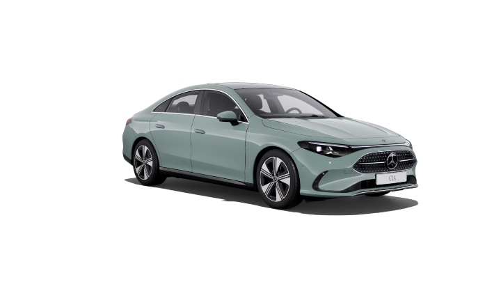 Mint Green Mercedes-Benz CLA Sport