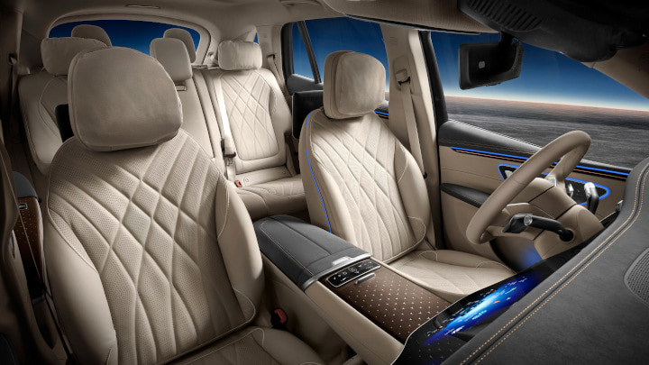 EQS SUV From Mercedes-EQ Interior