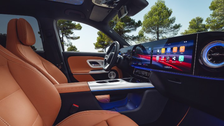 Mercedes Benz GLB Electric dashboard