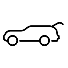 Tailgate light icon