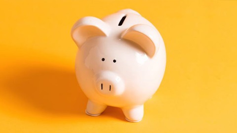 mini piggy bank