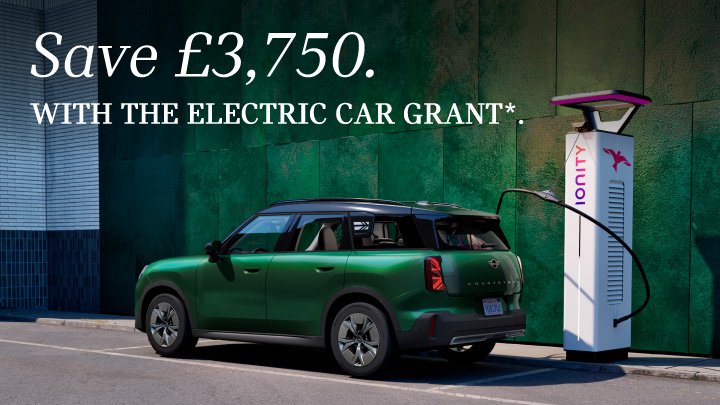 Mini Countryman Ev Grant hero banner