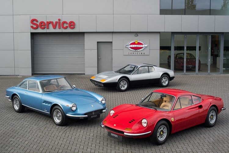 classic ferrari