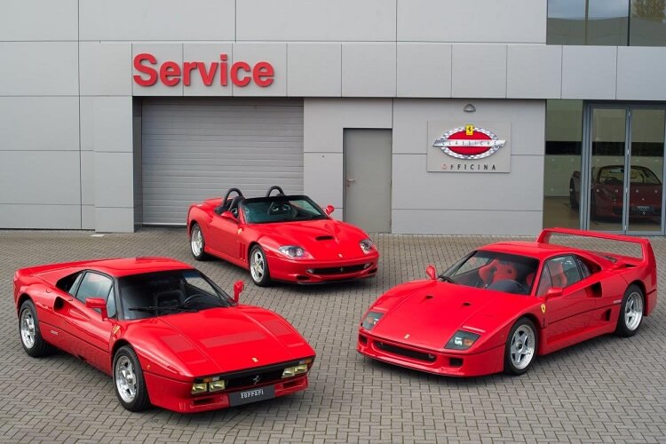 classic ferrari