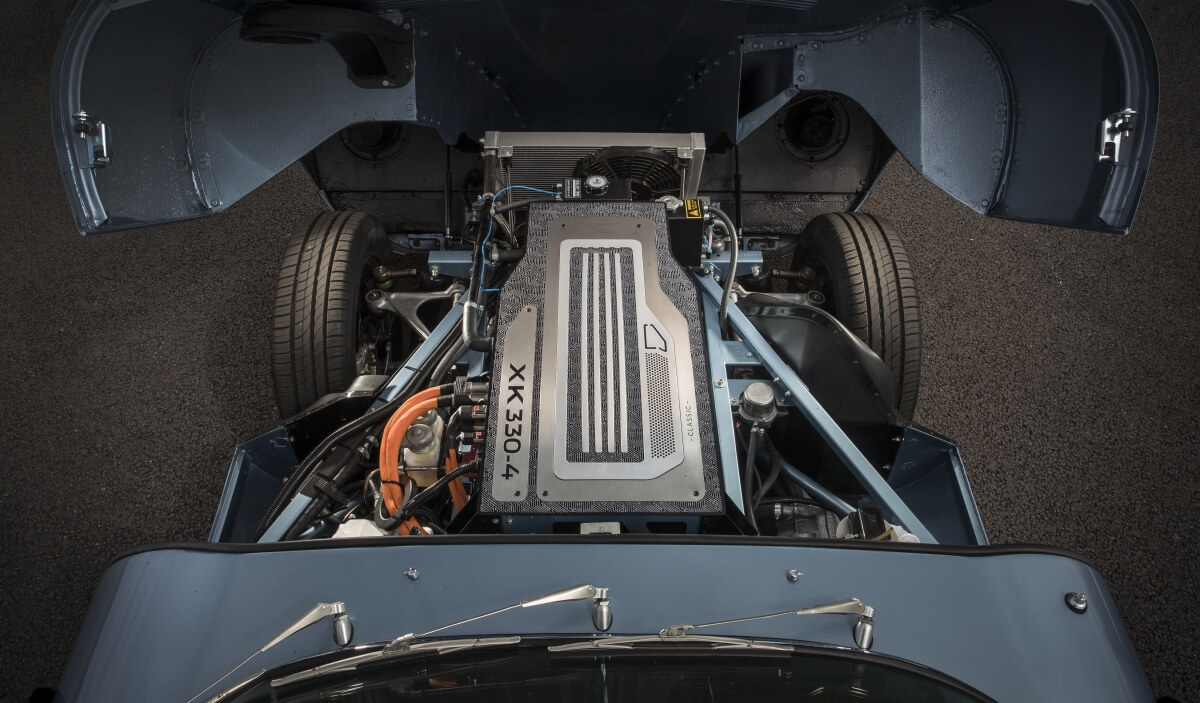 jaguar electric e-type engine