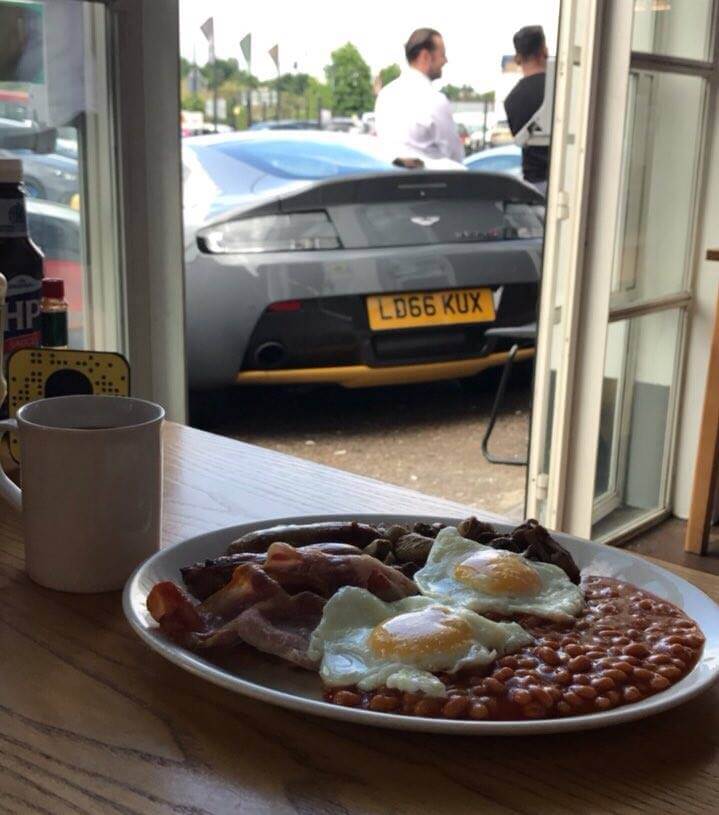 supercar saturday at ace cafe london