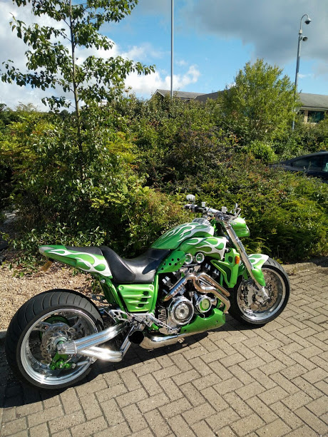 custom motorbike