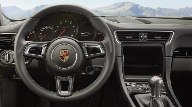 porsche 911 carrera steering wheel